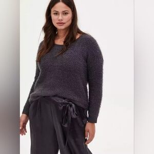 NWOT Torrid size 00 Popcorn Eyelash Sweater